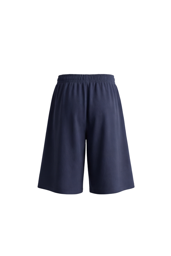 Men Wide Leg Cotton Shorts – Naval Academy