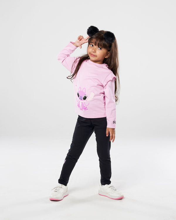 Girl's Stitch Leggings