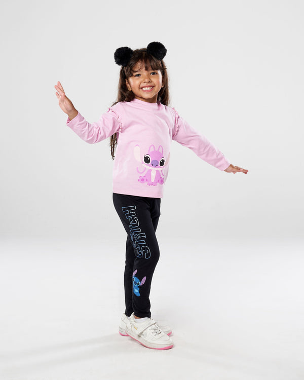 Girl's Stitch LS T-Shirt