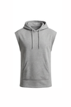Men Sleeveless Hoodie – Cool Gray 4C