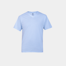 Load image into Gallery viewer, Short Sleeve V Blue