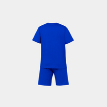 Load image into Gallery viewer, SS PAJAMA WITH SHORT Blue