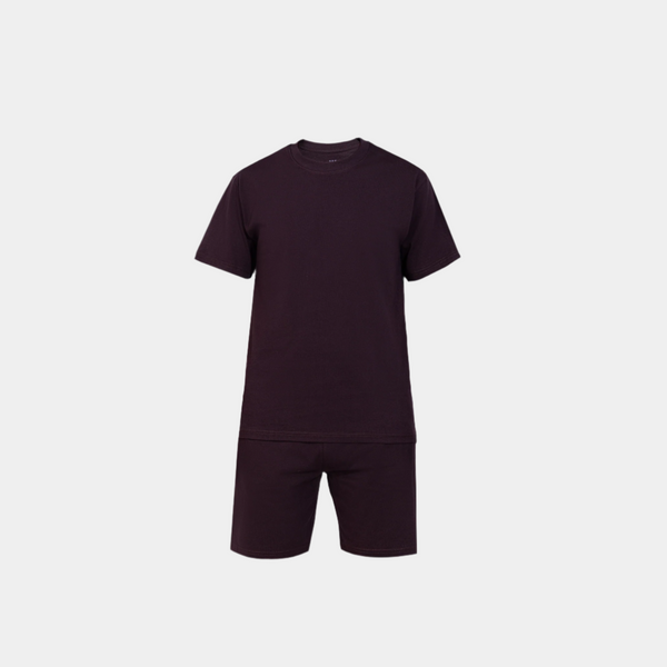 SS PAJAMA WITH SHORT Brown