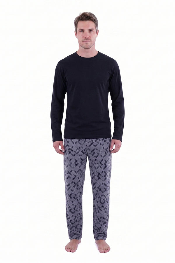 Men Long Sleeve T.SHIRT Moonless Night