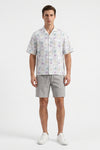 Men Oversized Waffle Pajama Set – Lavender Tree