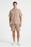 Men Oversized Waffle Pajama Set – Light Africa