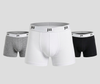 Men 3" Trunk Pack of 3, BASIC COLORS "WH, GR, BL"