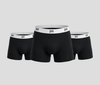 Men 3" Trunk Pack of 3, BLACK COLOR