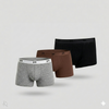 Men 3" TRUNKS Pack of 3 Solid