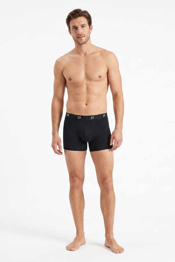 Men 5" Boxer Pack of 3 - BLACK