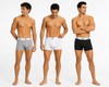 Men 5" BOXER BRIEF Pack of 3, SOLID COLORS