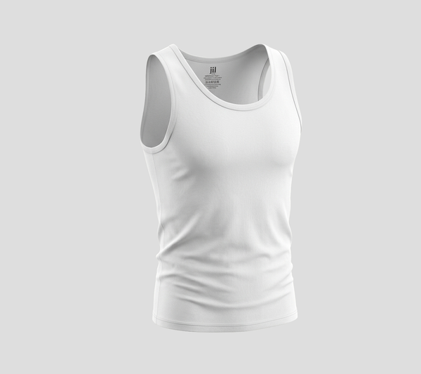 Men TANK TOP White
