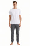 Men Short Sleeve T.SHIRT Bright White