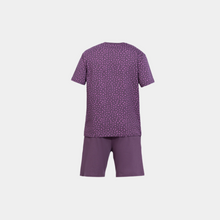 Load image into Gallery viewer, SS PAJAMA WITH SHORT (Pink Flowers)