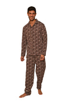 Load image into Gallery viewer, LS PAJAMA WITH BUTTONS AOP