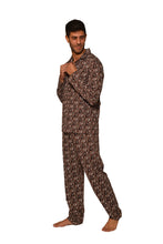 Load image into Gallery viewer, LS PAJAMA WITH BUTTONS AOP
