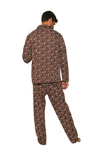 Load image into Gallery viewer, LS PAJAMA WITH BUTTONS AOP