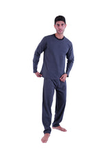 Load image into Gallery viewer, Men LS PJS WITH PANTS