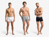 Men 5" BOXER BRIEF pack of 3 - multi color