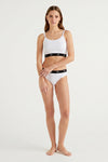 SPORTS BRA White