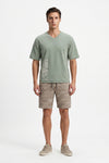Men V-Neck Cotton Pajama Set – Dewkist