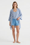 Women V-Neck Cotton Pajama Set – Flint