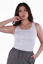 Load image into Gallery viewer, TANK TOP Oatmeal Argyle