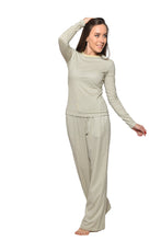 Load image into Gallery viewer, Women LS PJS WITH PANTS