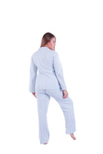 Load image into Gallery viewer, Women LS PAJAMAS WITH BUTTONS