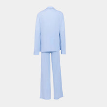 Load image into Gallery viewer, LS PAJAMA WITH PANTS Blue