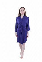 Load image into Gallery viewer, Women Robe - Blue Depths