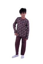 Load image into Gallery viewer, Boy LOUNGE PANTS BITTER Chocolate