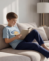 Boys SS Round Neck T-Shirt with Pants Pajama Set – Skyride
