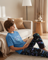 Boys SS Round Neck T-Shirt with Pants Pajama Set – All Aboard