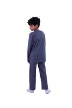 Load image into Gallery viewer, Boy LOUNGE PANTS AOP/Black argyle