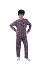 Load image into Gallery viewer, Boy LOUNGE PANTS Black paisely