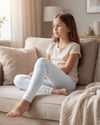 Girls Legging – Bright White