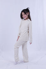 Load image into Gallery viewer, GIRLS LOUNGE PANTS White Argyle
