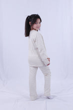 Load image into Gallery viewer, GIRLS LOUNGE PANTS White Argyle