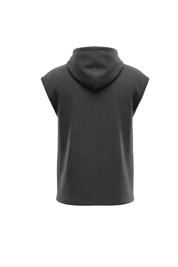Men Sleeveless Hoodie – Moonless Night