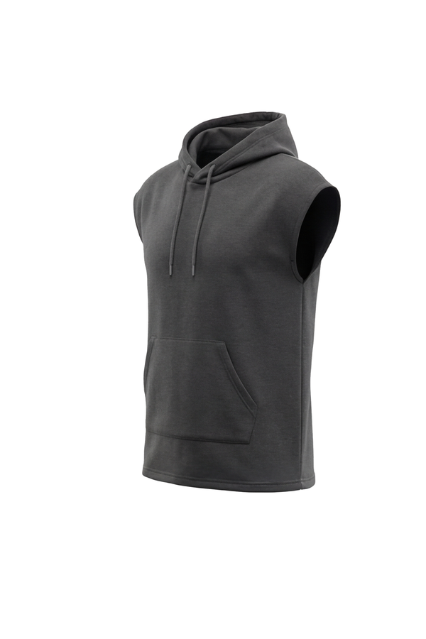 Men Sleeveless Hoodie – Moonless Night