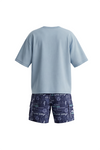 Boys SS Oversize T-Shirt With Short Pajama Set – Skyride