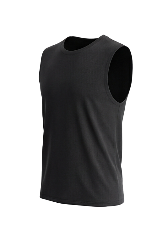 Boys Sleeveless Cotton Top – Moonless Night