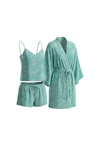 Women V-Neck Cotton Pajama Set – Skyride