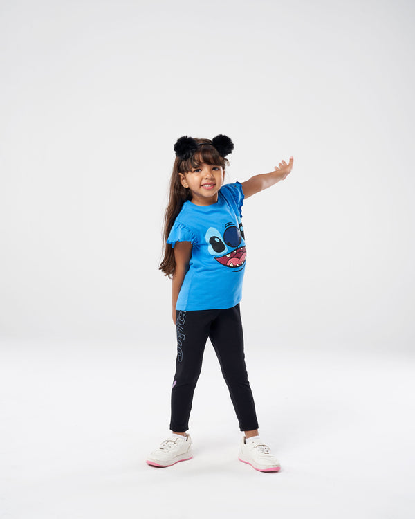 Girl's Stitch Leggings