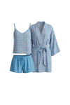 Women V-Neck Cotton Pajama Set – Flint