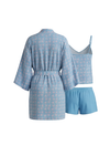 Women V-Neck Cotton Pajama Set – Flint