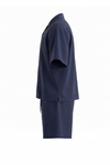 Men Oversized Waffle Pajama Set – Naval Academy