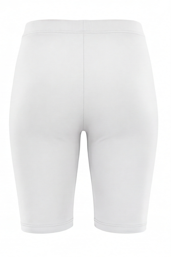 Women Cotton Shorts – Bright White