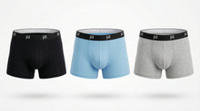 تحميل الصورة إلى عارض المعرض، Men 3" Trunk Pack of 3, Multi Color
